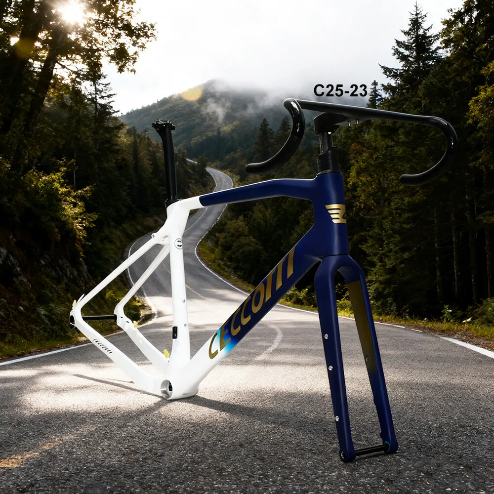 New Design Carbon Gravel Frame Disk Brake Framework Carbon Gravel off-Road Bicycle Frame Disc Brake Cyclecross DISC ROAD Cycling