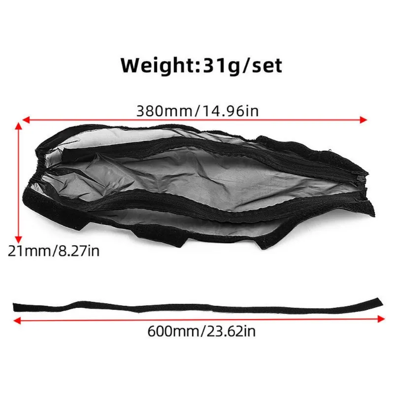 For TRAXXAS 1/10 Raptor R RC Car Upgrade Chassis Waterproof And Dustproof Cover Kit Accessory Parts-[A17I Toy]