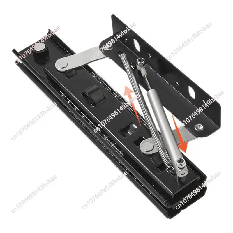 Extend The Rising Table Slide Rail Pull The Desktop Track Dining Table Hidden Lifting Platform Guide Rail Hardware Accessories