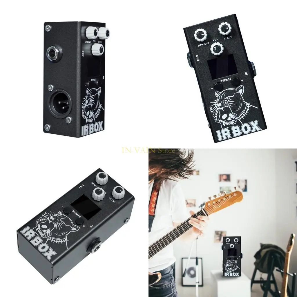 

M5TC Response Cabinets Speaker Simulator XLR Output Port 9V Guitar Pedal