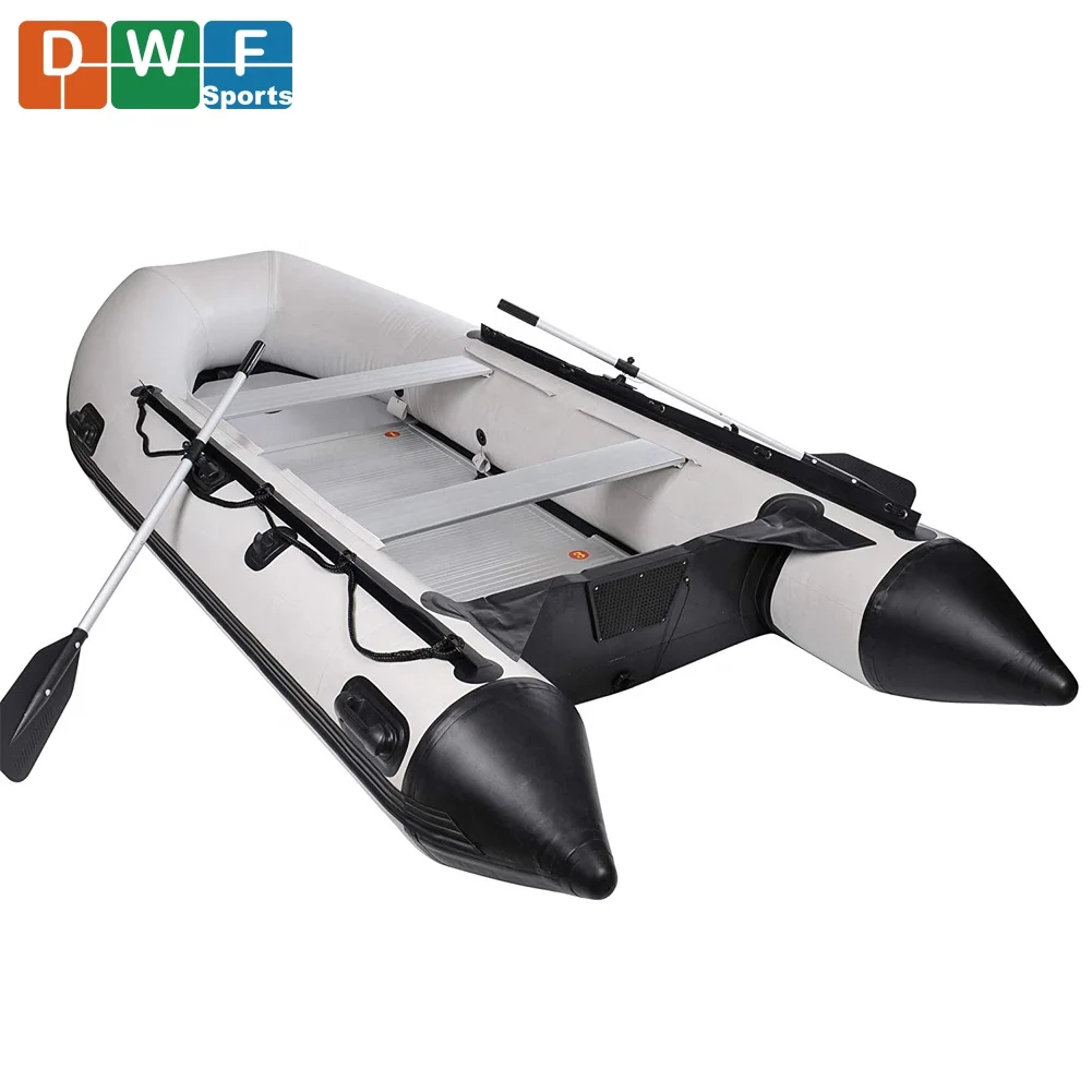 EN/CE 3.6M inflatablefishing boat inflatable yacht with 0.9mm PVC high pressure air tube and aluminum floor