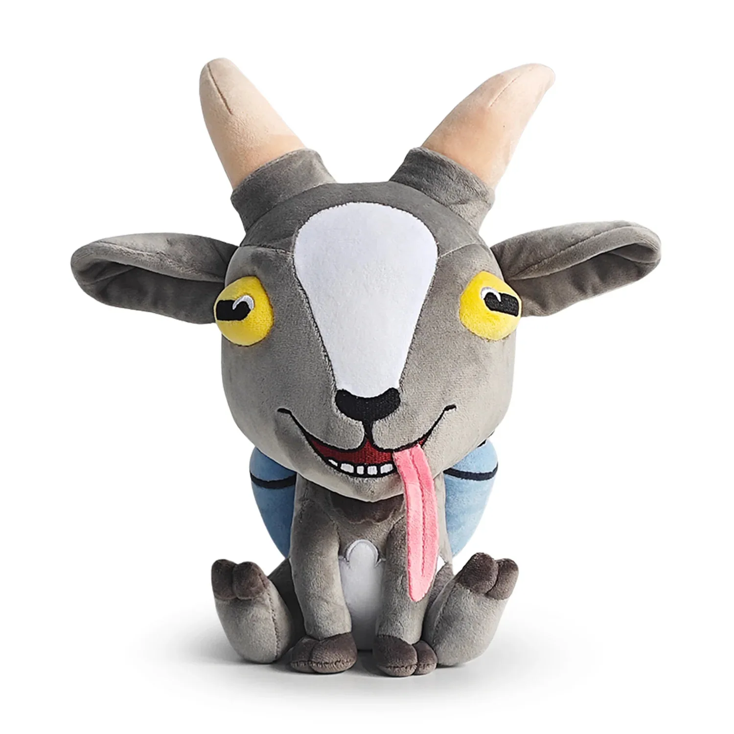 Game Goat Simulator Plushie Stuffed Toy Gray Goat Doll Peripheral Soft Cute Funny Figure Home Decor Plush Pillow Toys Gifts