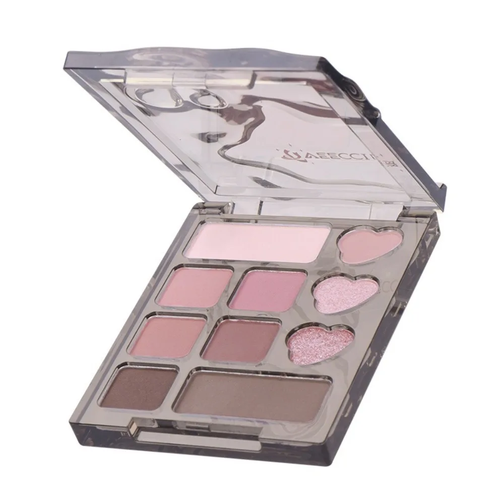 新しい 10 色のアイシャドウパレットナチュラルマットアイシャドウ長期的な防水アイ顔料女性