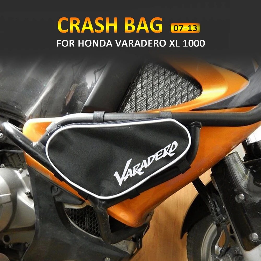 NEW For HONDA VARADERO XL1000 XL 1000 2007-2013 Motorcycle Frame Crash Bars Waterproof Bag Bumper Repair Tool Placement Bag