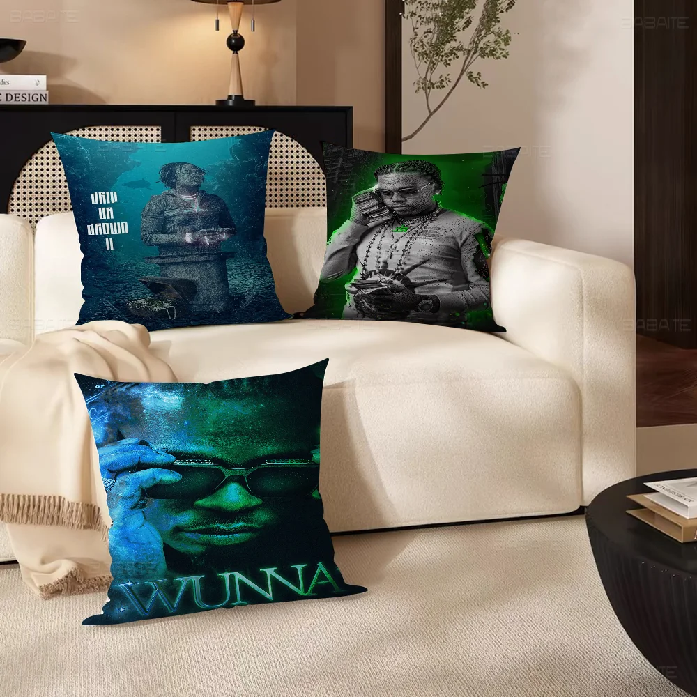 Hip-Hop Rapper Gunna Latest Pop Album Music Personalized Pillow Cover Kids Bedroom Wild Party Decor Kid Birthday Shower Gift