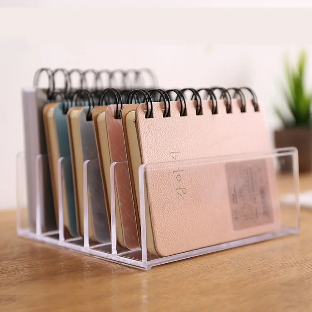 Vertical File Organizer Letter Holder Transparent Desktop Organizer Acrylic File Sorter Mail Organizer Tablets Smartphones