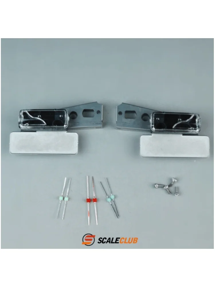 タミヤ 1/14 トラクター用スケールクラブモデル マッドヘッド ユニバーサルテールライト付き ブラケット付き タミヤ RC トラック トレーラー ティッパー用