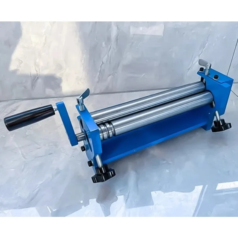 Precision Manual Rolling Machine Stainless Steel Aluminum Roller Bender for Circular Shapes