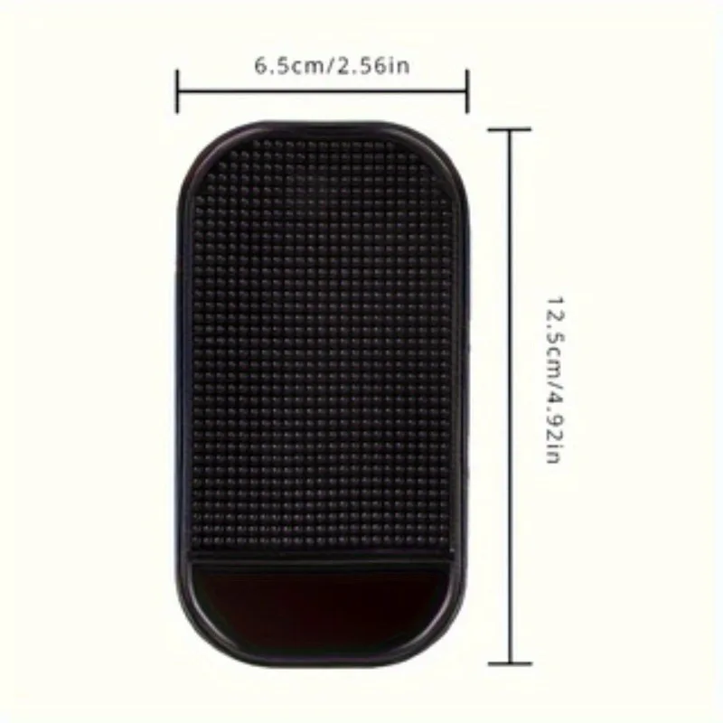 5Pcs New Foldable Anti Slip Pad, High Temperature Resistant Car Decoration Products Collection, Decoration Pad
