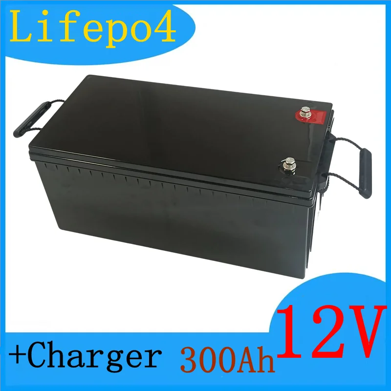 

LiFePO4 12V Battery with BMS 8000Cycles, 100A 200A 300A Lithium Battery for Motorhome, Solar System, Boat, Household, Sol