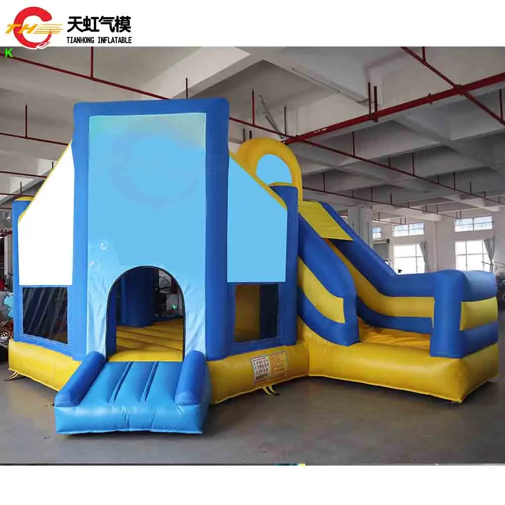 5.5 M Inflatable ปราสาท Bouncer สไลด์เด็กกระโดดปราสาท Bouncy Trampoline Air BOUNCE House Inflatable Bouncer