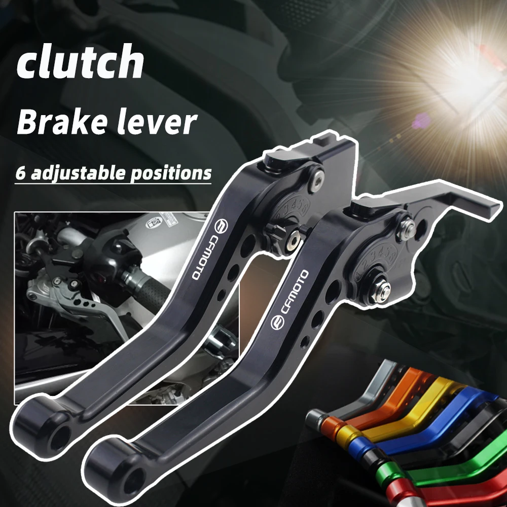 

For CFMOTO 400NK 400 NK 650NK 650 NK Motorcycle Accessories Adjustable Folding Brake Clutch Lever With