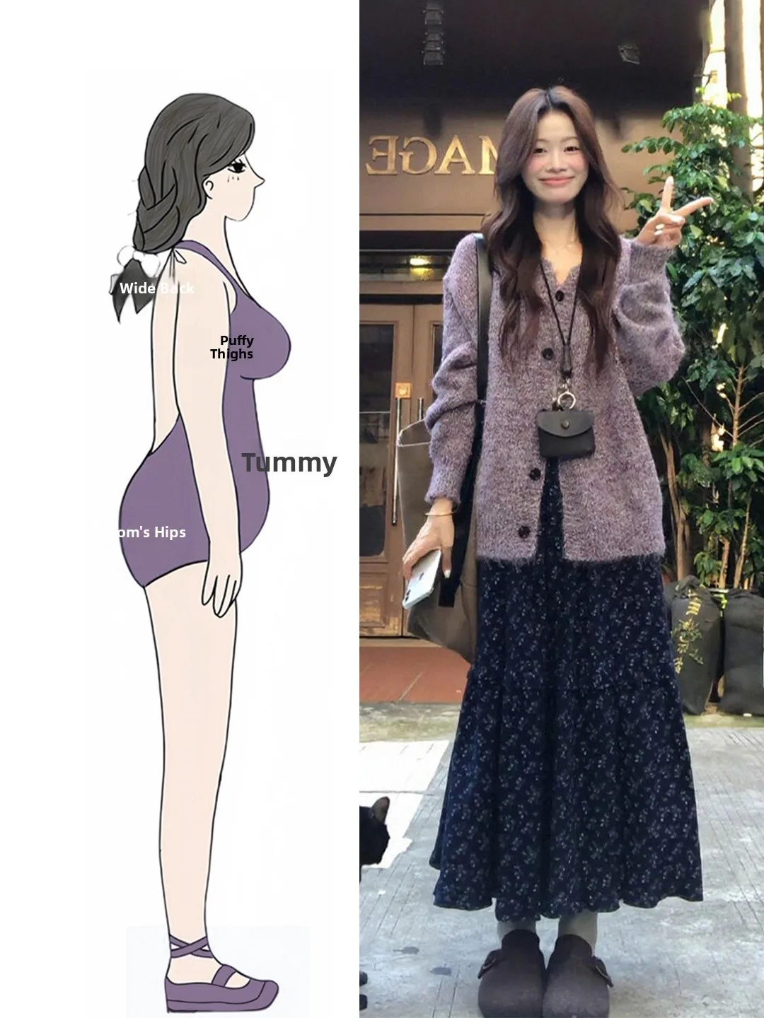 

Spring Faion plus Size Women's Knitted Cardigan And Floral Skirt Set Gentle Agel Beautiful Ensemble Casual Wear Polyeste...