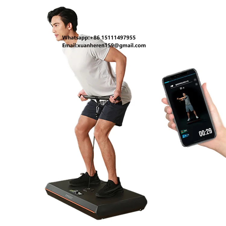 Intelligent Compositive Training Workout Station With Guidance and Courses