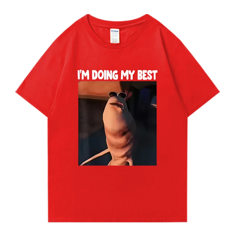 Camiseta divertida estoy haciendo mi mejor camiseta Marcus the work mee camiseta de manga grande para mujeres