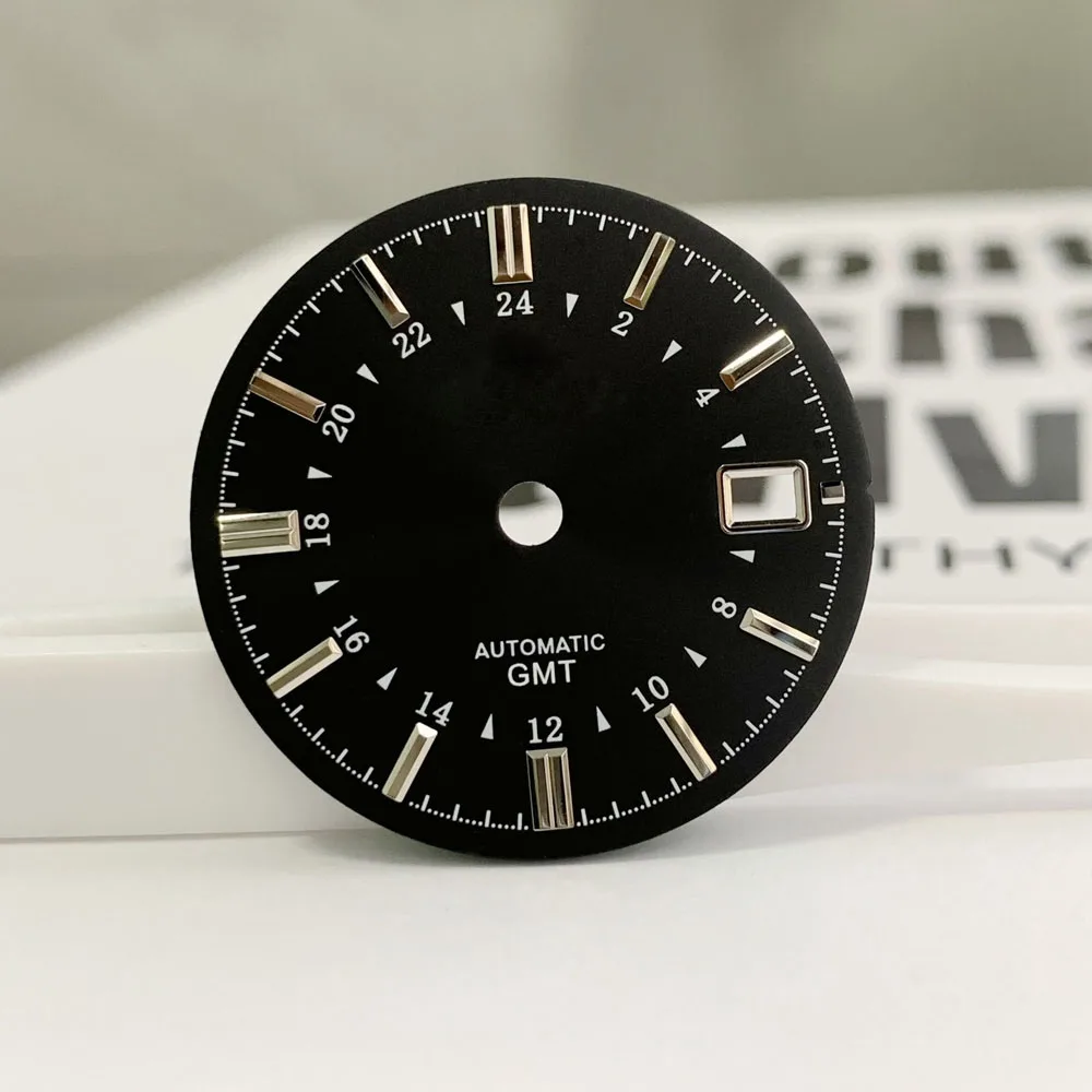 31mm dial Grand suitable for NH34 movement modification GMT four needle NH34 dial clock tool Gs logo mobile accessories