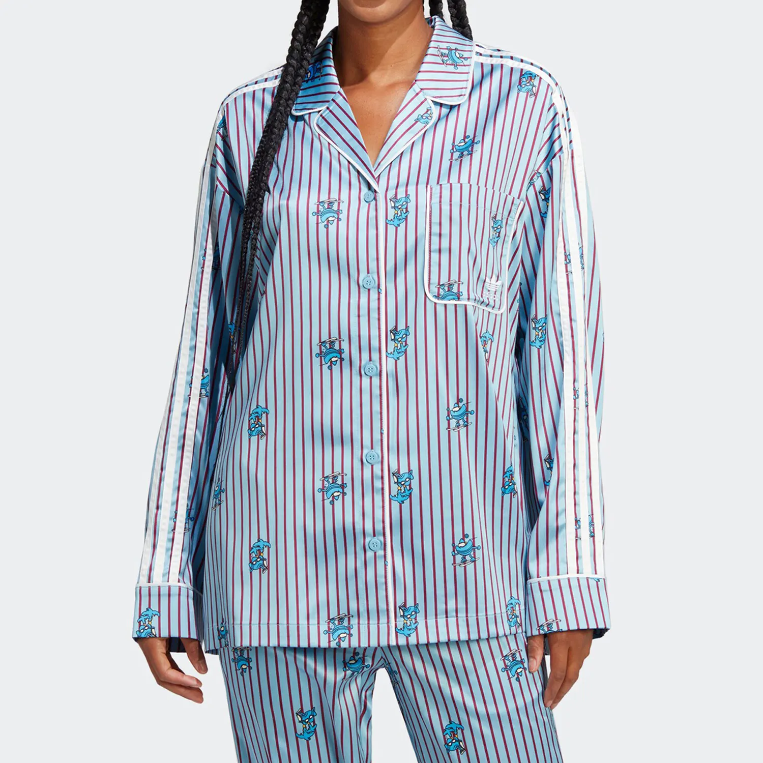 

Adidas Authentic New Season Trefoil Women's Sport Long Sleeve Shirt HY4571