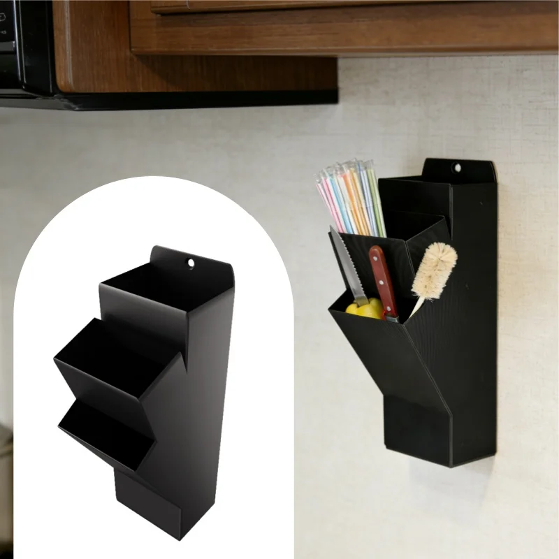 

RV Door Storage Box Wall Mounted Door Panel Organizer With Screws Motorhome Caravan Interior Stowing Tidying Accessory