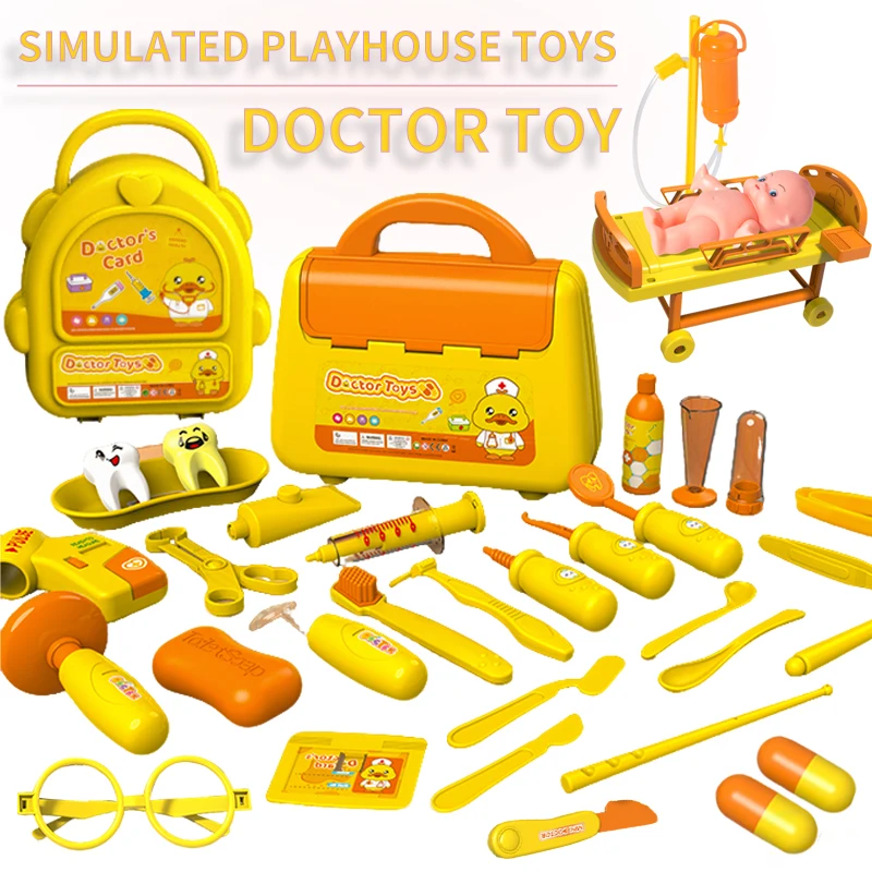 أطباء الأطفال والممرضات وأطباء الأسنان وألعاب لعب الأدوار وسماعات الطبيب المحاكاة والأطقم الطبية وهدايا عيد الميلاد للذكور والإناث