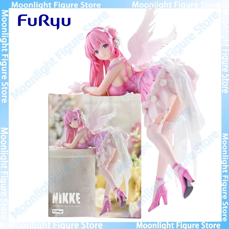 Disponibile FuRyu NIKKE Dorothy Noodles istantanei Desktop Ornamenti carini Bambole Anime Action Figure Toy Regalo Collezione di modelli