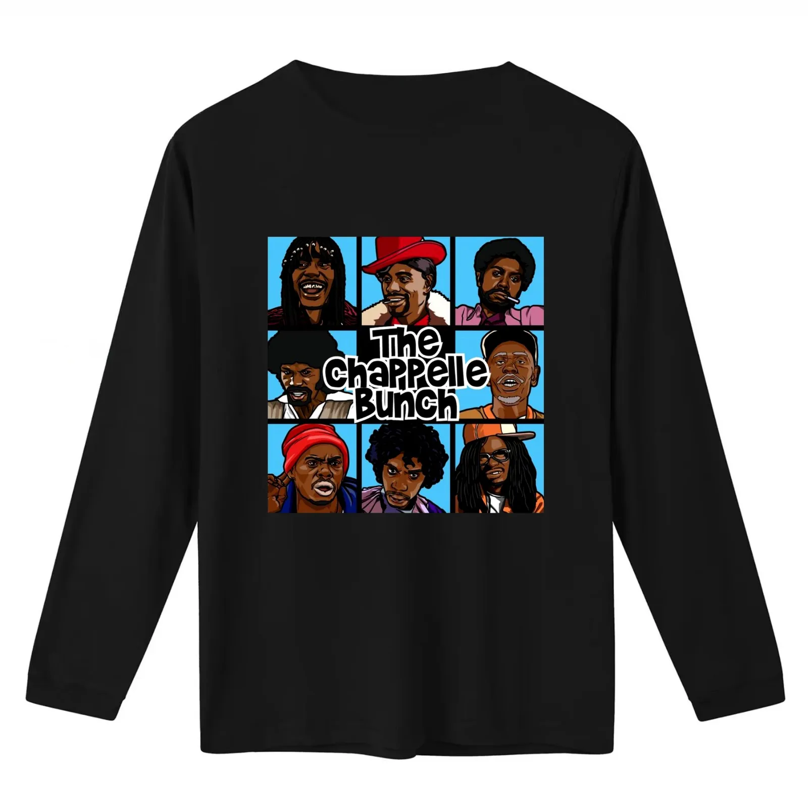 Dave Chappelle Bunch Dave Chappelle Merch T-Shirt Summer Casual Cotton Tee Oversized Streetwear Tops Vintage Graphic Print