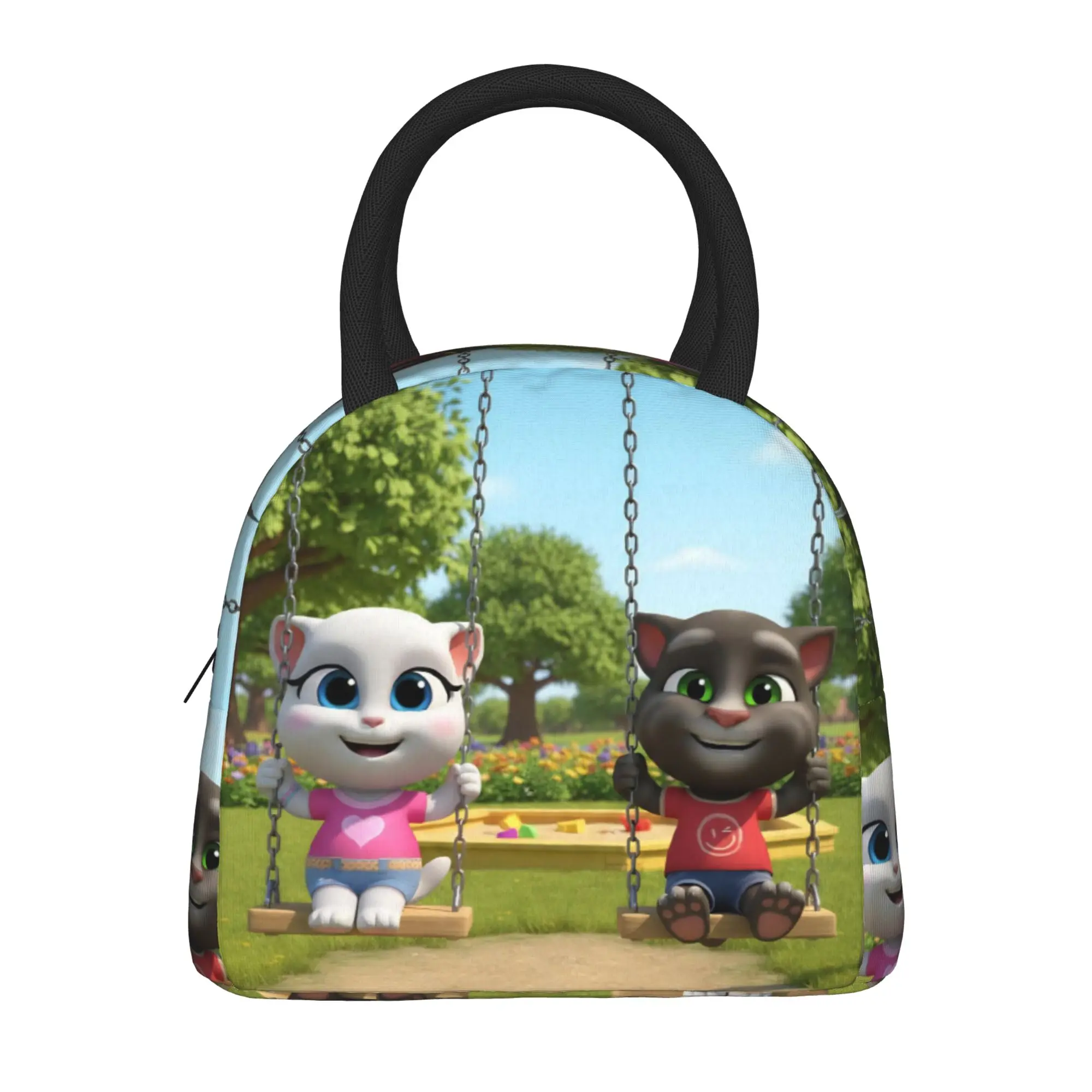 Lunch Boxes T-Talking T-Tom And F-Friends Merch  Food Box Unique Design Cooler Thermal Bento Box For Travel