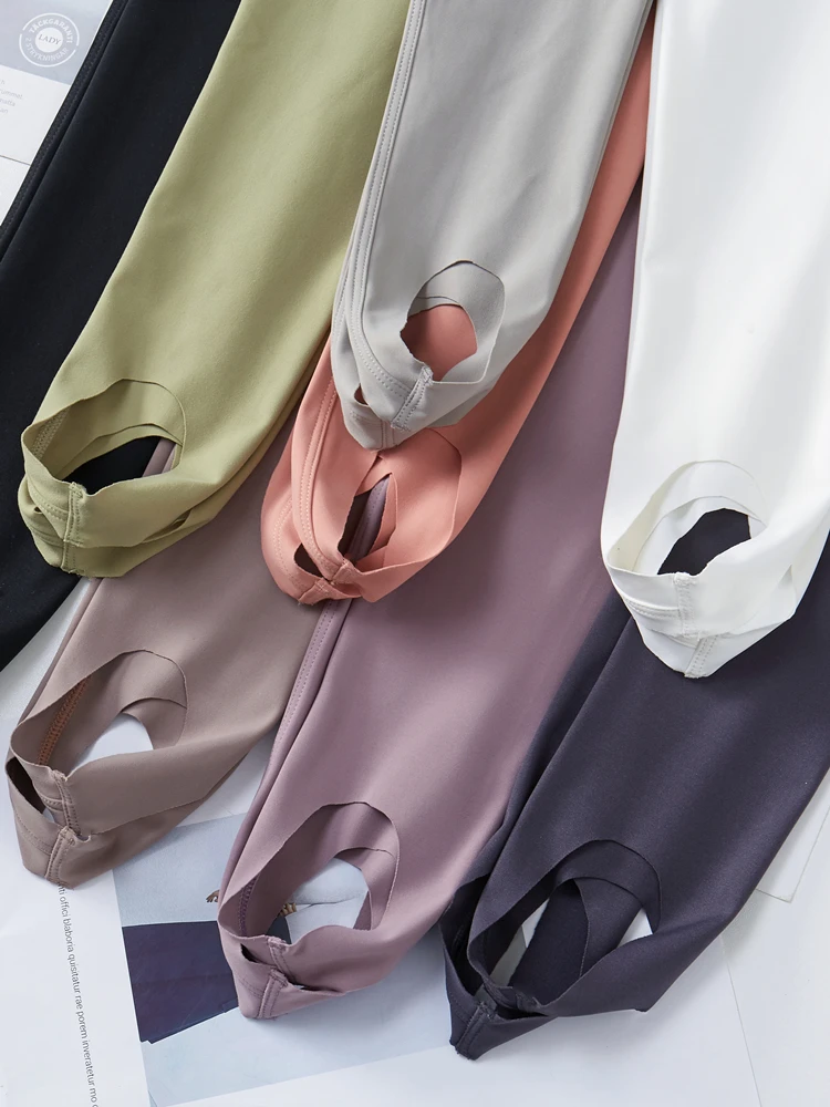 Cintura alta calças de yoga das mulheres verão fino elástico impresso leggings anti-roll bot calças compridas fitn collants pessoa