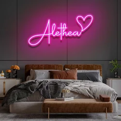 Custom Neon Sign Led Letter Personalized Neon Name Sign Nursery Decor Customized kids Birthday Gifts Drop Shipping Room Decor