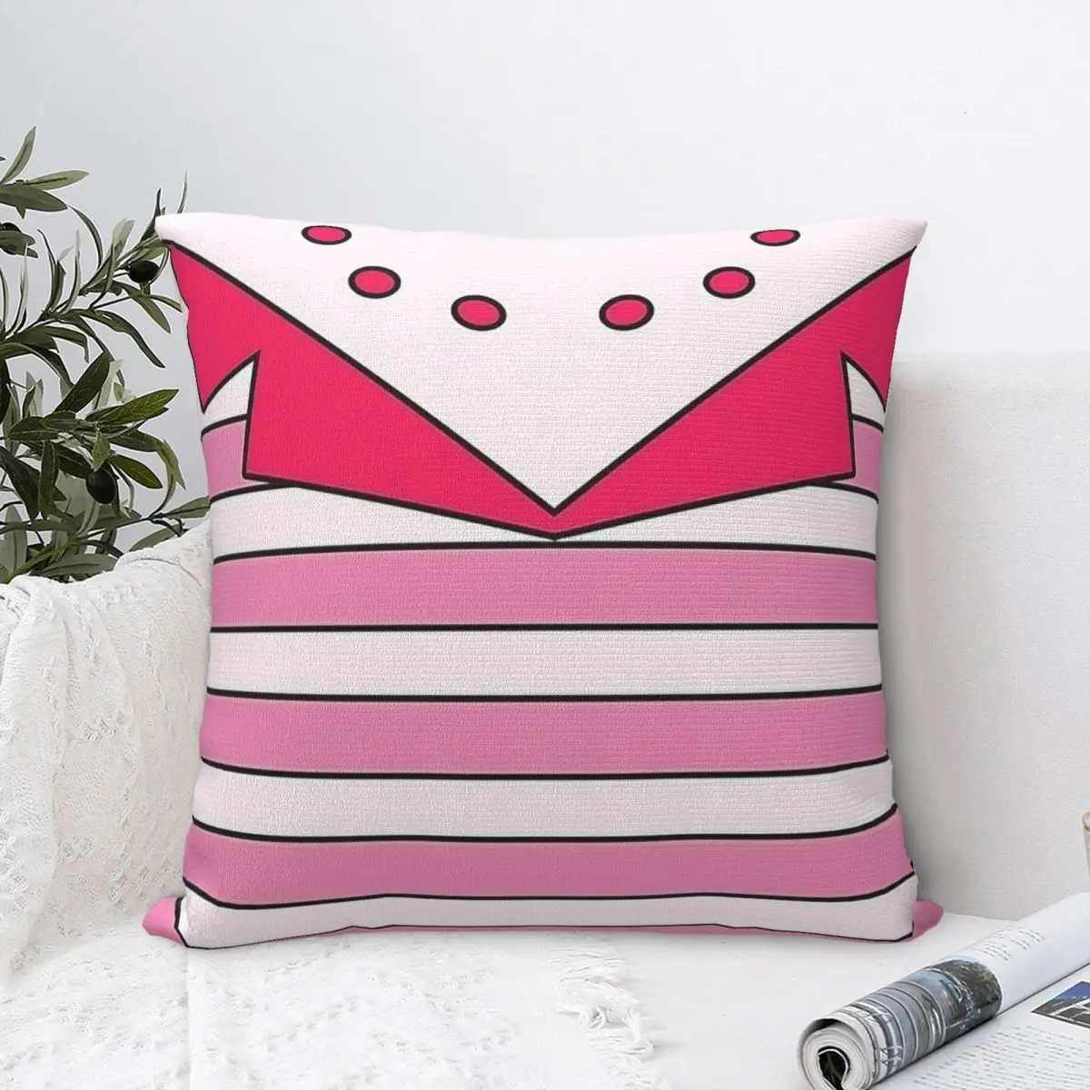 Angel Dust Hazbins Square Pillow Case Cushion Covers Fashion Zippered Decorative Pillowcase for Home 45x45cm