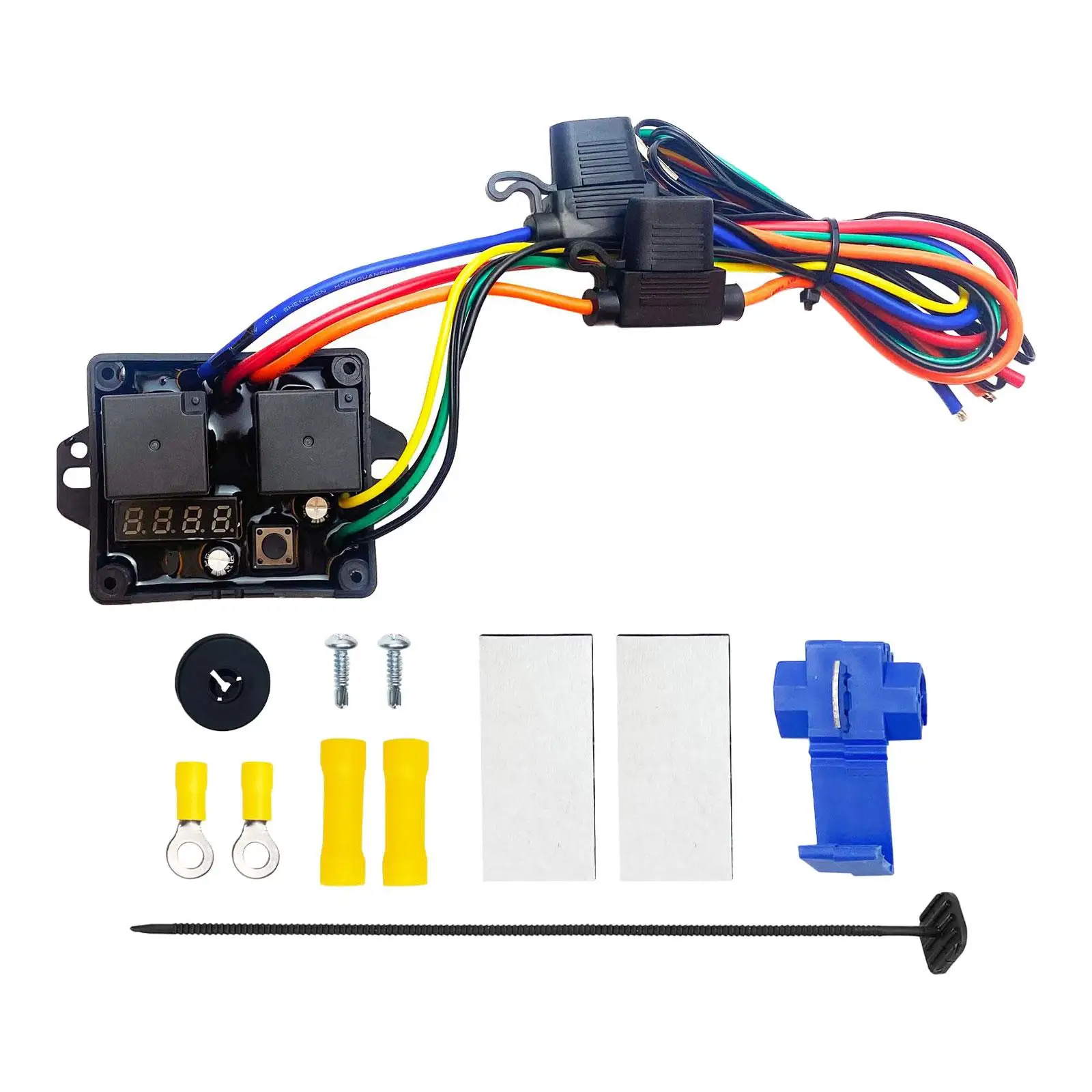 Digital Radiator Fan Controller Replace Adjustable Temperature 40°C to 110°C