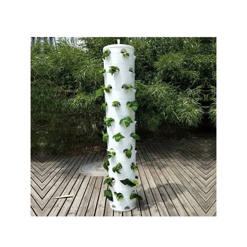 

Rotating hydroponic tower Soilless cultivation planting equipment Multi-layer water mist tower Column vegetable planter Landscap