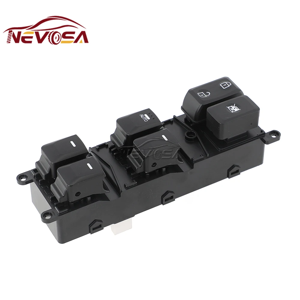 NEVOSA 93570-1W157 Front Left Driver Side Electric Power Window Switch For 2015-2017 Kia Rio 935701W157