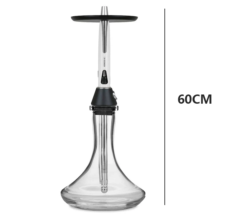Koress K3 Hookah Shisha Set 304 Stainless Steel 60cm Single Tube Russian-made Hookah