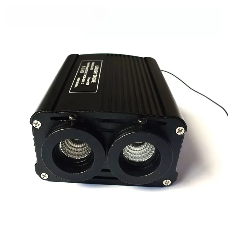 1X High Brightness RGBW LED 32W Fiber Optic Double Light Engine Driver With 2.4G Wireless Touch Controller