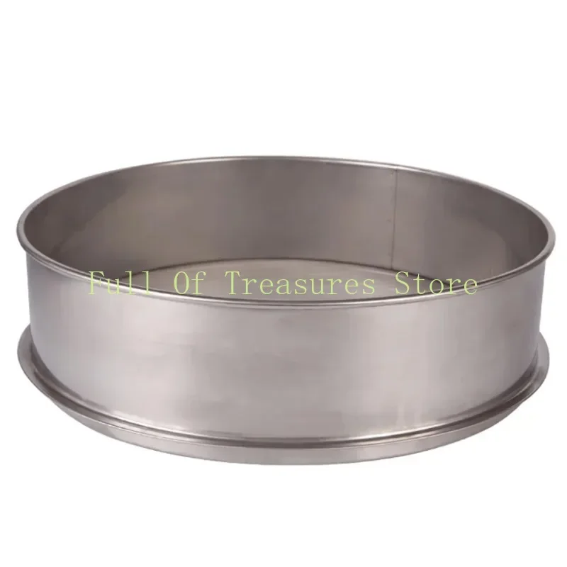 Diameter 30CM Height 10CM Sieve For Electric Vibrating Machine Optional Mesh