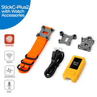 M5Stack Official M5StickC PLUS2 with Watch Accessories ESP32 Mini IoT Development Kit