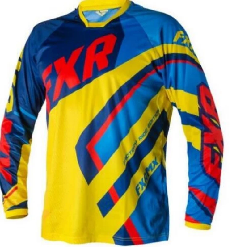 New Motor Motocross Jersey Mx Dh Downhill Off Road Mountain Clycling Long Sleeve Mtb Jerseycycling Jersey Men Long Sleeve