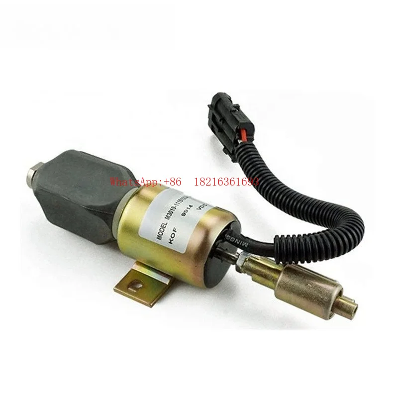 M3019-1115100A Flameout Electromagnet Generator Set Parts Stop Oil Switch Solenoid Valve
