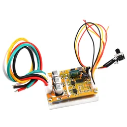 BLDC Three-Phase Brushless Motors Controller With Hall/NO Hall DC 5-36V 350W Brushless Sensor Motor Driver Module