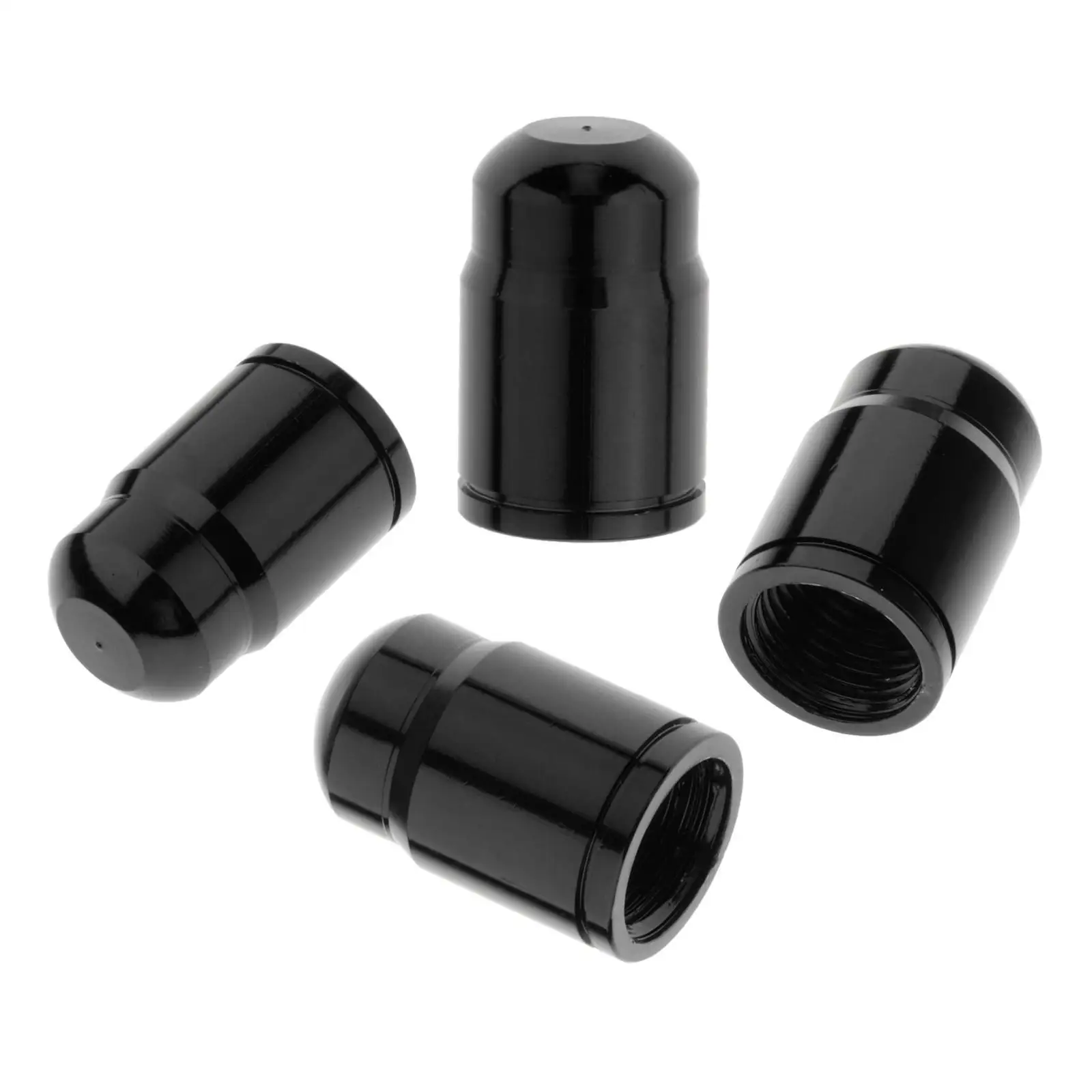 

4 pcs/Pack Anodized Aluminum Tire Valve Cap Set , Stem Covers