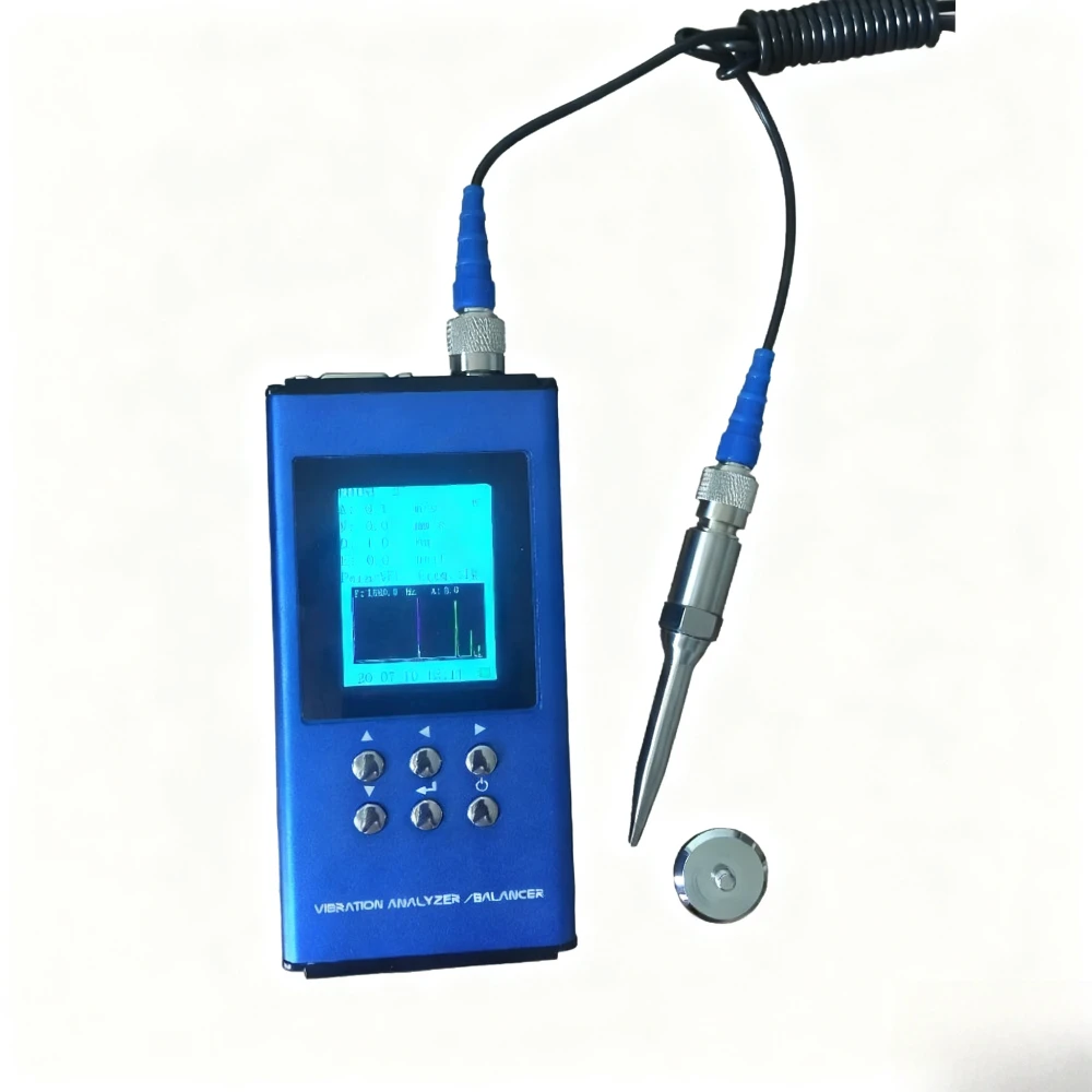 Analisador portátil HG-911H do cercador de dados do analisador FFT do medidor de vibração do rolamento de Digitas