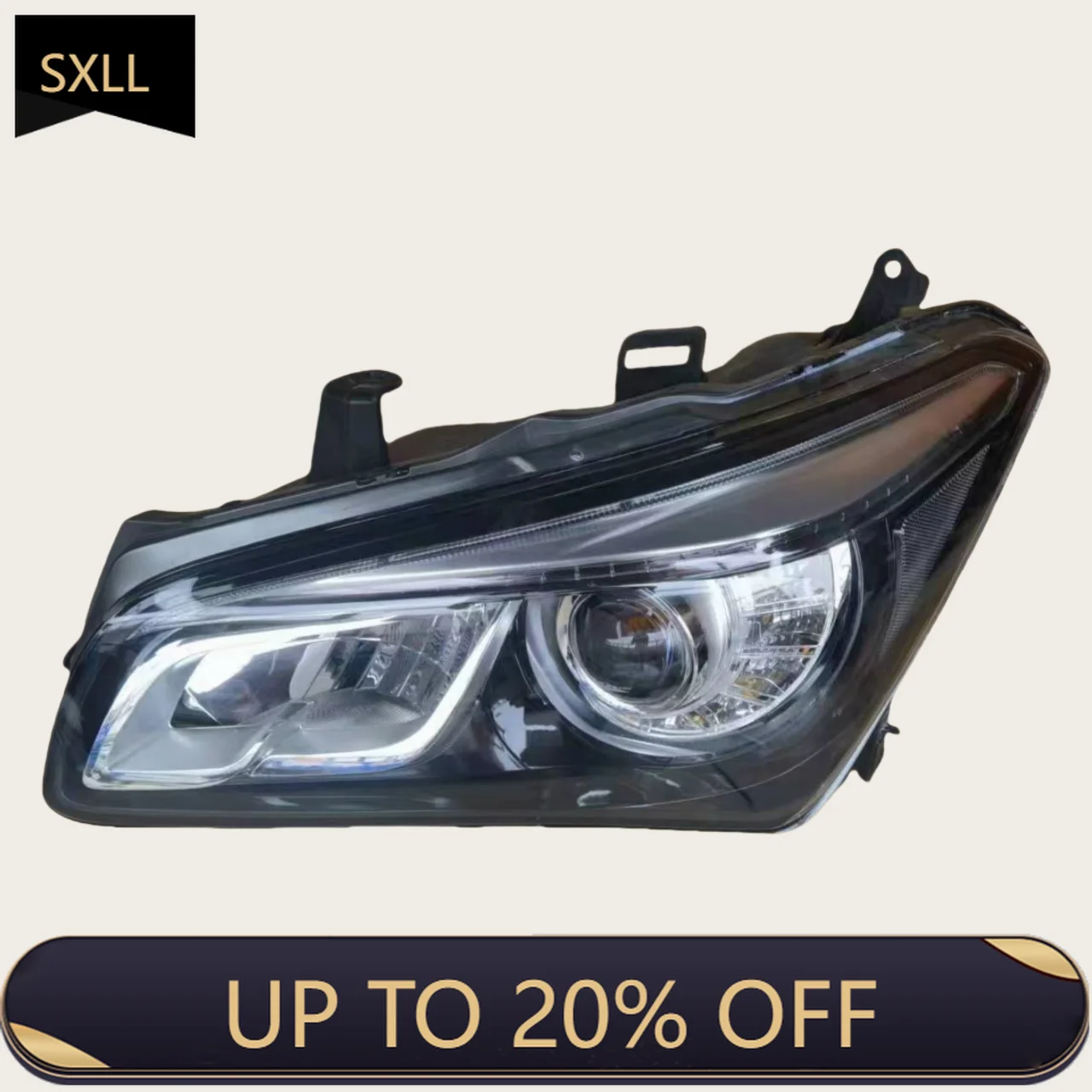 ชุดไฟหน้า SXLL QX56 QX80 Z62 ของแท้ ไดโอดเปล่งแสง 2WD, 4WD, FWD OEM 260105ZA2A 260101LA5A