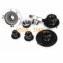 Cartridge ER ER16 ER20 ER25 ER32 ER40 45mm 80mm 100mm Mini Flange Four Axis Collet Fixture Chuck For CNC Milling Lathe Tools
