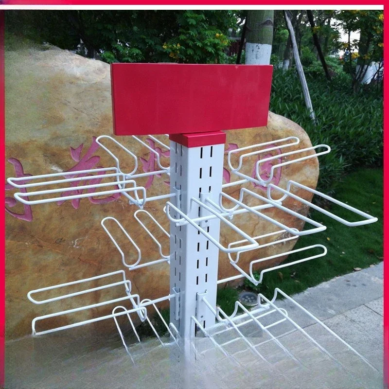 3-layer skate hook display rack, roller skate pulley shoe shelf