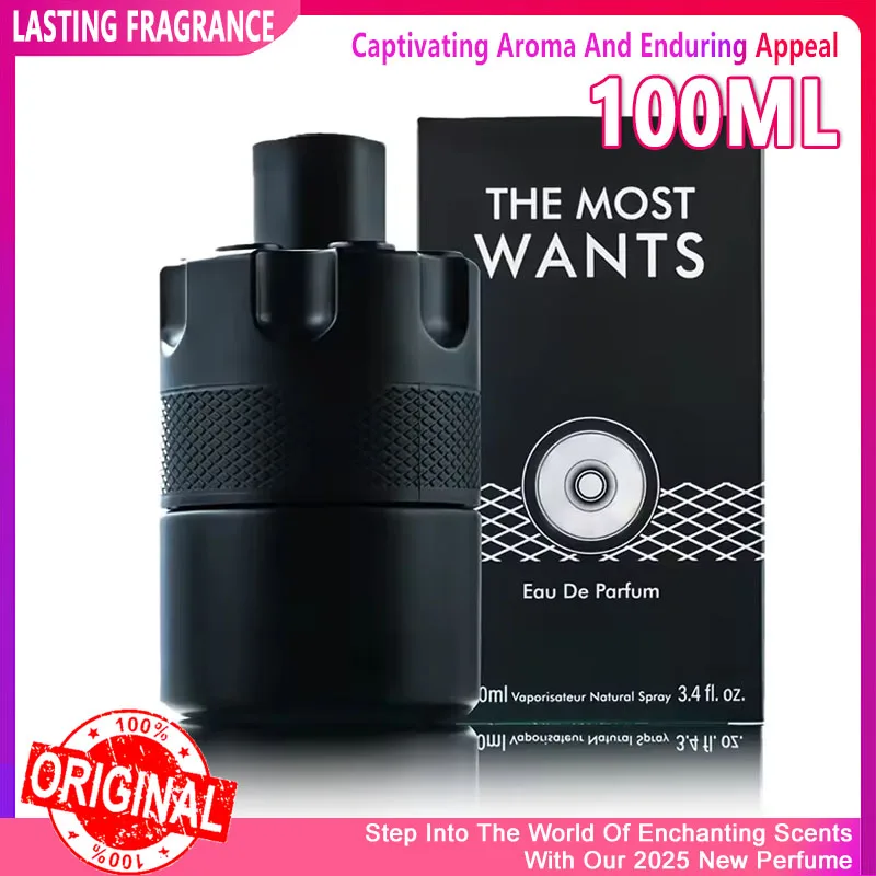 Perfumes De 100ML para Azzaro The Most Wanted Parfum Charm Eau De Parfum intenso picante Woody fragancia seductora fecha duradera