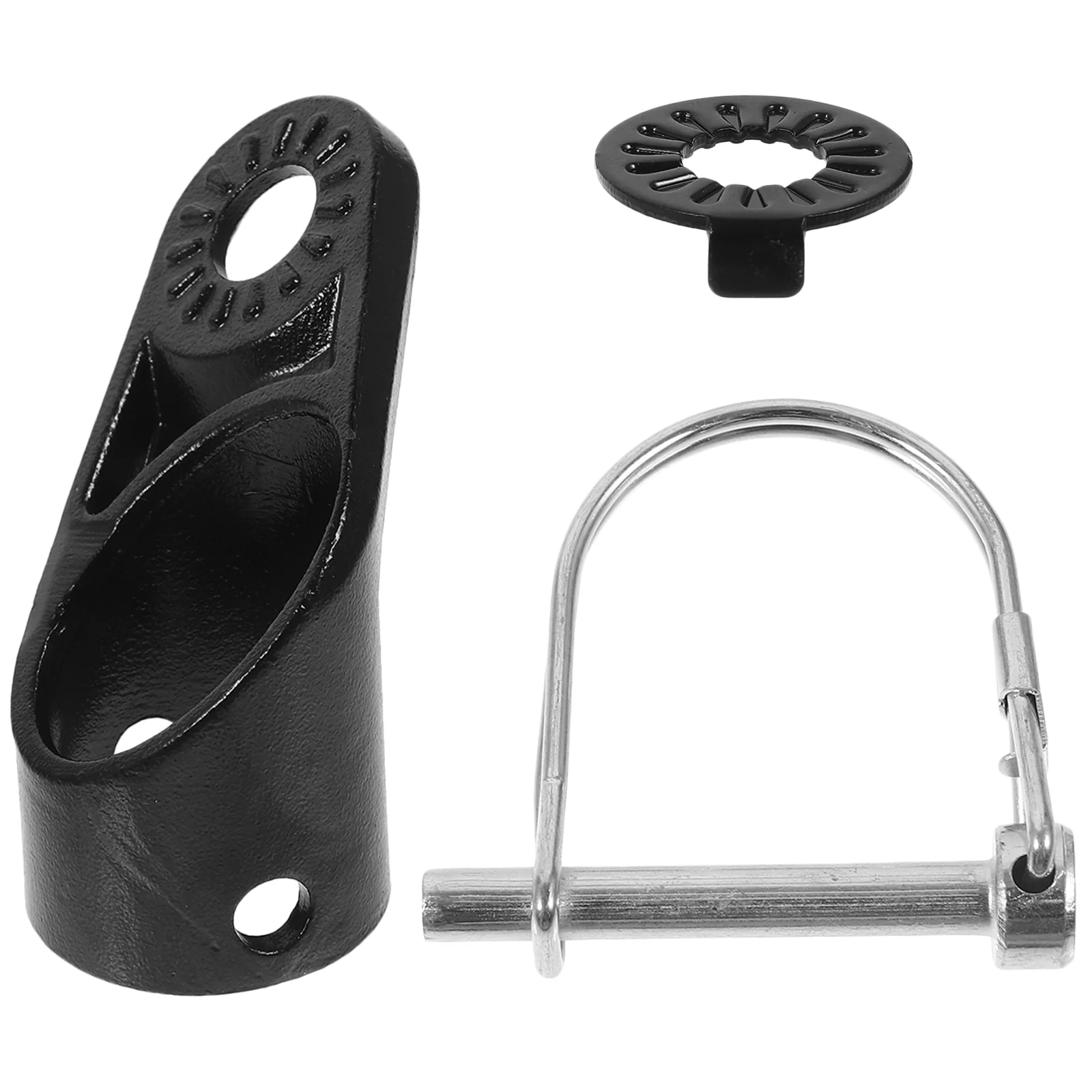 

Trailer Connector Rear Rack Accessory Bike Attachment Adapter Pet Steel Cycling Coupler Heavy Duty Metal Hitch Strong