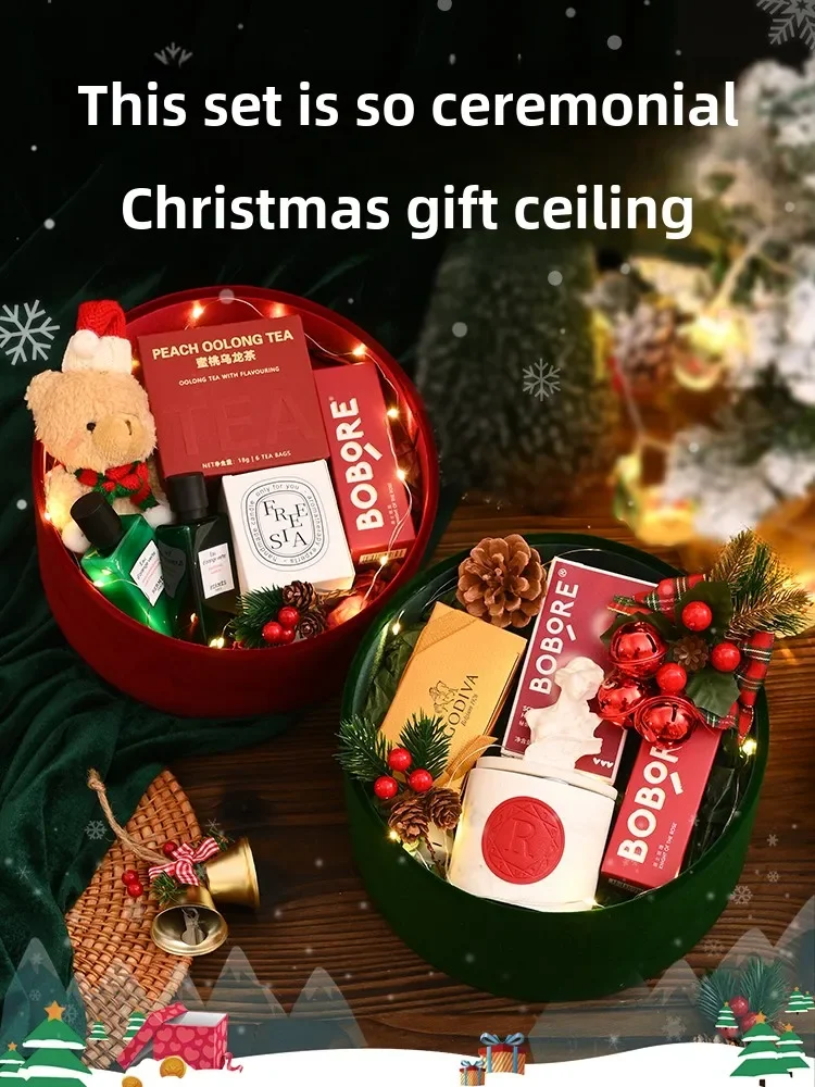 Christmas Souvenir 2024 New Gifts Creative Gifts Christmas Eve Girls and Boys Practical Thermos Cup Gift Box