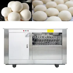 Automatic Commercial Dough Divider Rounder Pizza Bread Steam Bun Dough Cutting Rolling Machine Round Bun Forming Machine