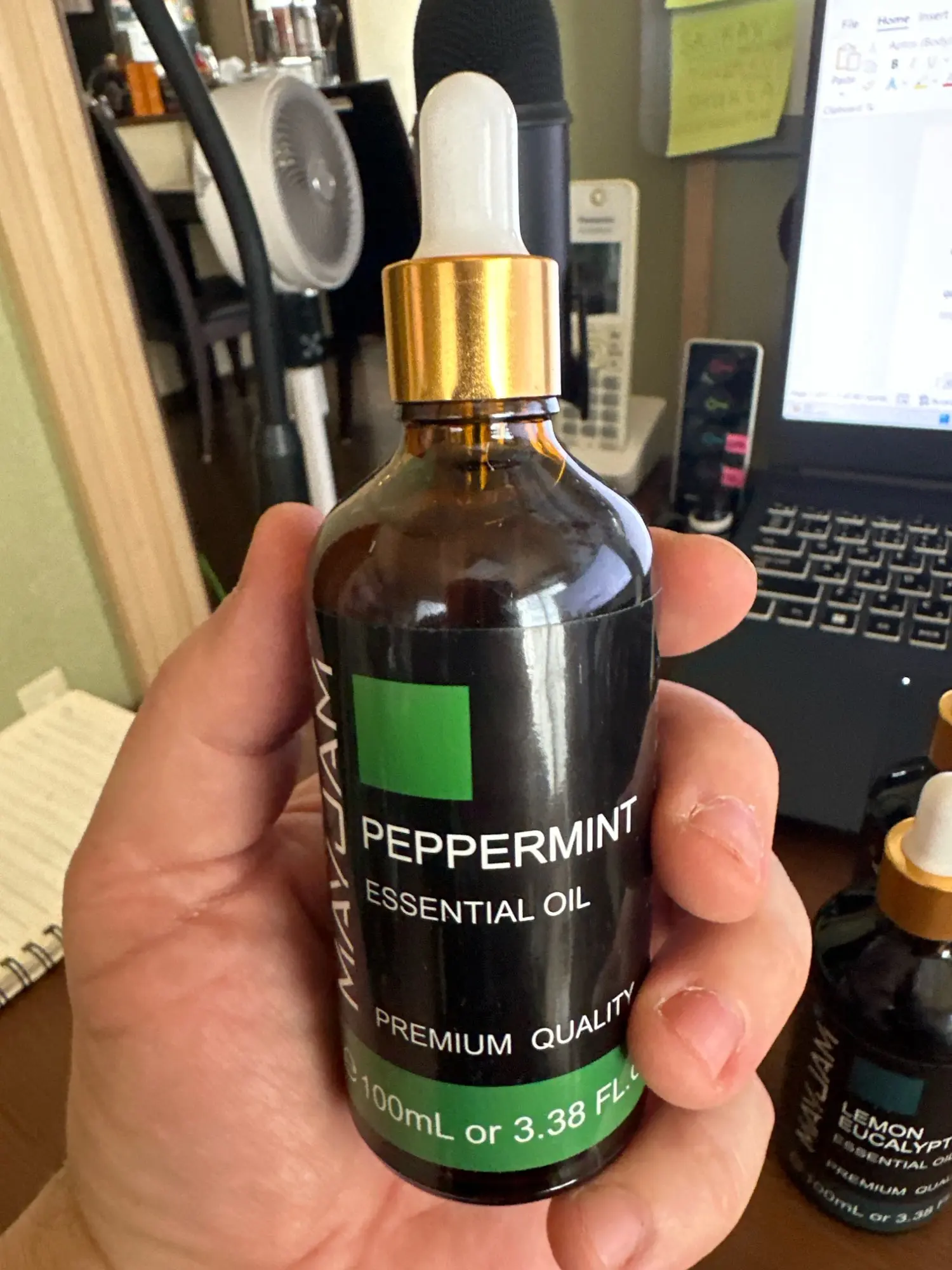 MAYJAM 3.38 Fl Oz Aromatherapy Essential Oil Lavender Eucalyptus Peppermint Lemon Bergamot Tea tree Scent 1PCS 100ML Aroma Oil photo review