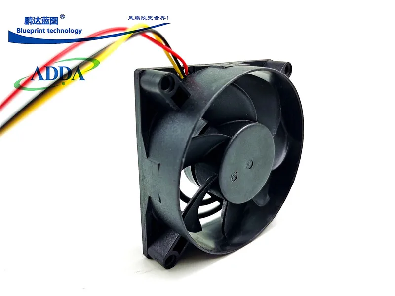 Mute Adda AD0824MS-A70GL 24V Reverse Blowing 8025 8cm Chassis Frequency Conversion Cooling Fan 80*80*25MM